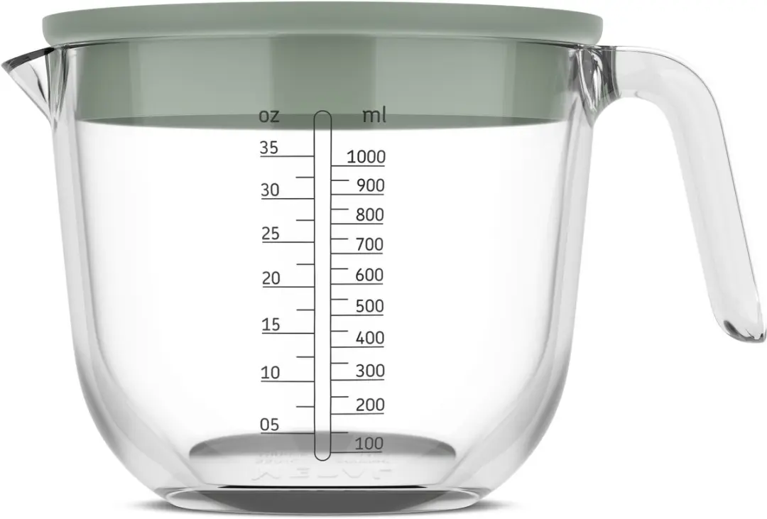 Mepal Chef it Glas Maatbeker 1L - Nordic sage