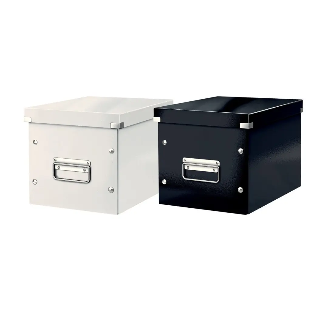 Leitz Wow Click & Store Kubus Opbergdoos 26x24x26cm - Wit