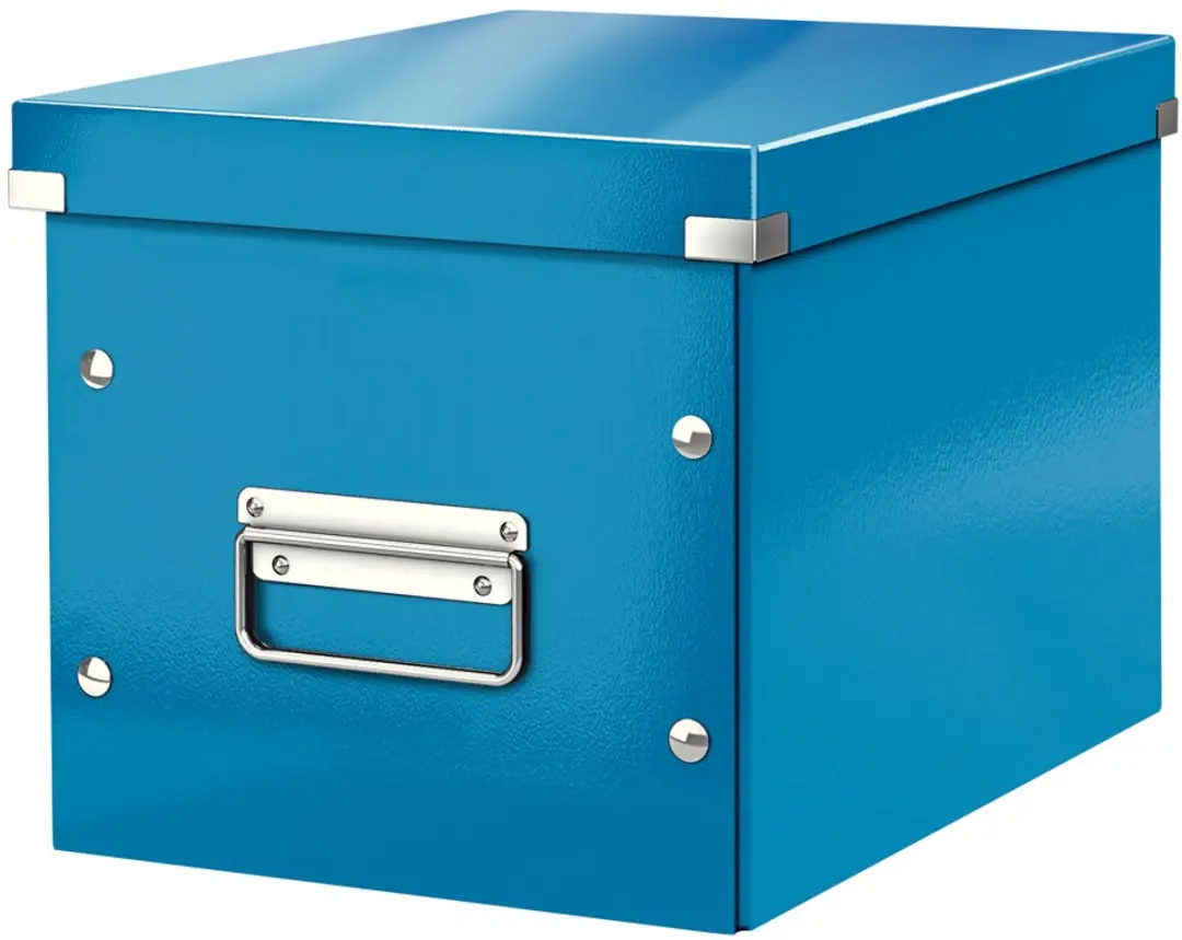 Leitz Wow Click & Store Kubus Opbergdoos 26x24x26cm - Wit