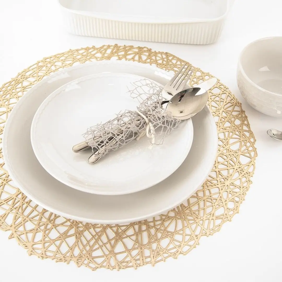 Orion Ronde Tafelbeschermer 39cm - Goud