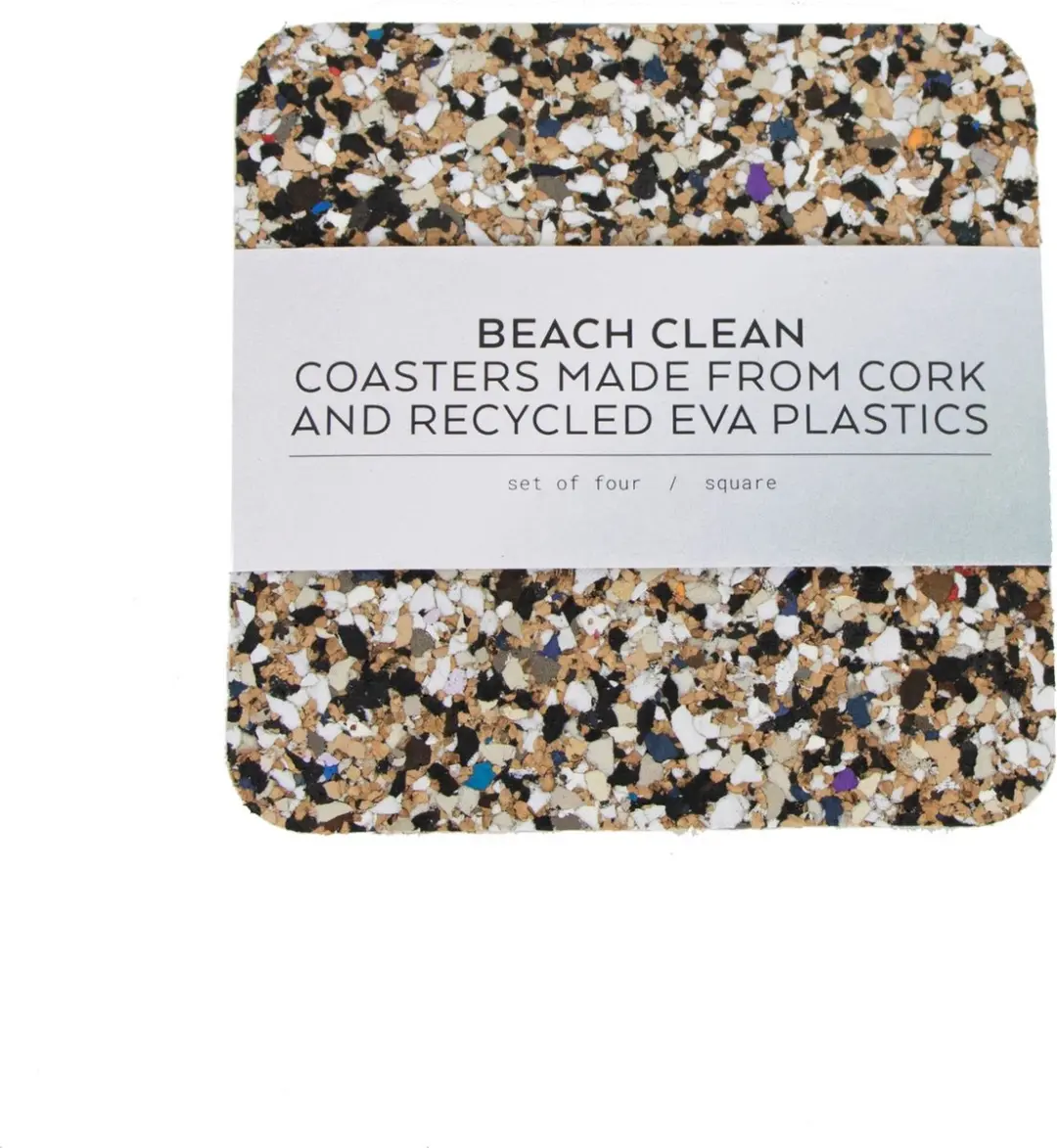 Liga Beach Clean Onderzetter Set - 4 Stuks Multicolor