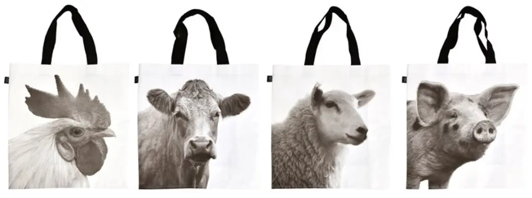 Esschert Design Tas boerderijdieren L