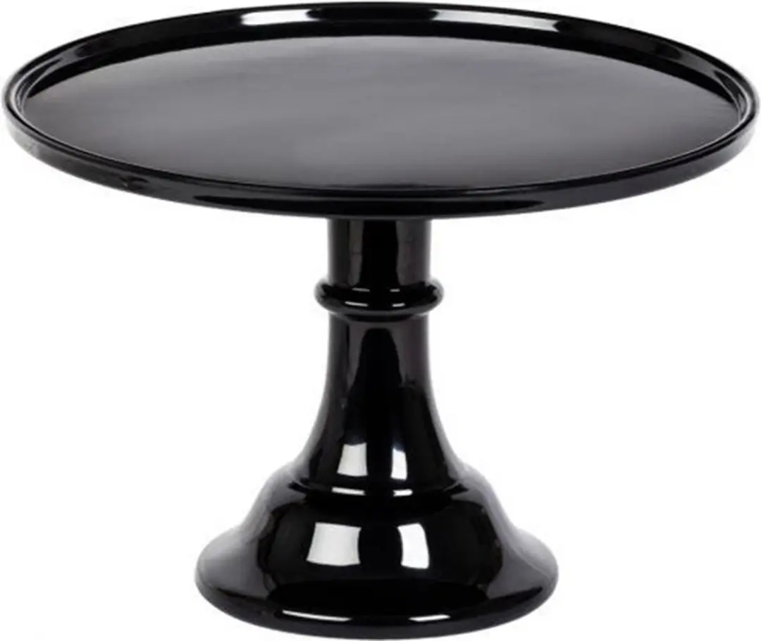 A Little Lovely Company Taartplateau 30cm - Zwart