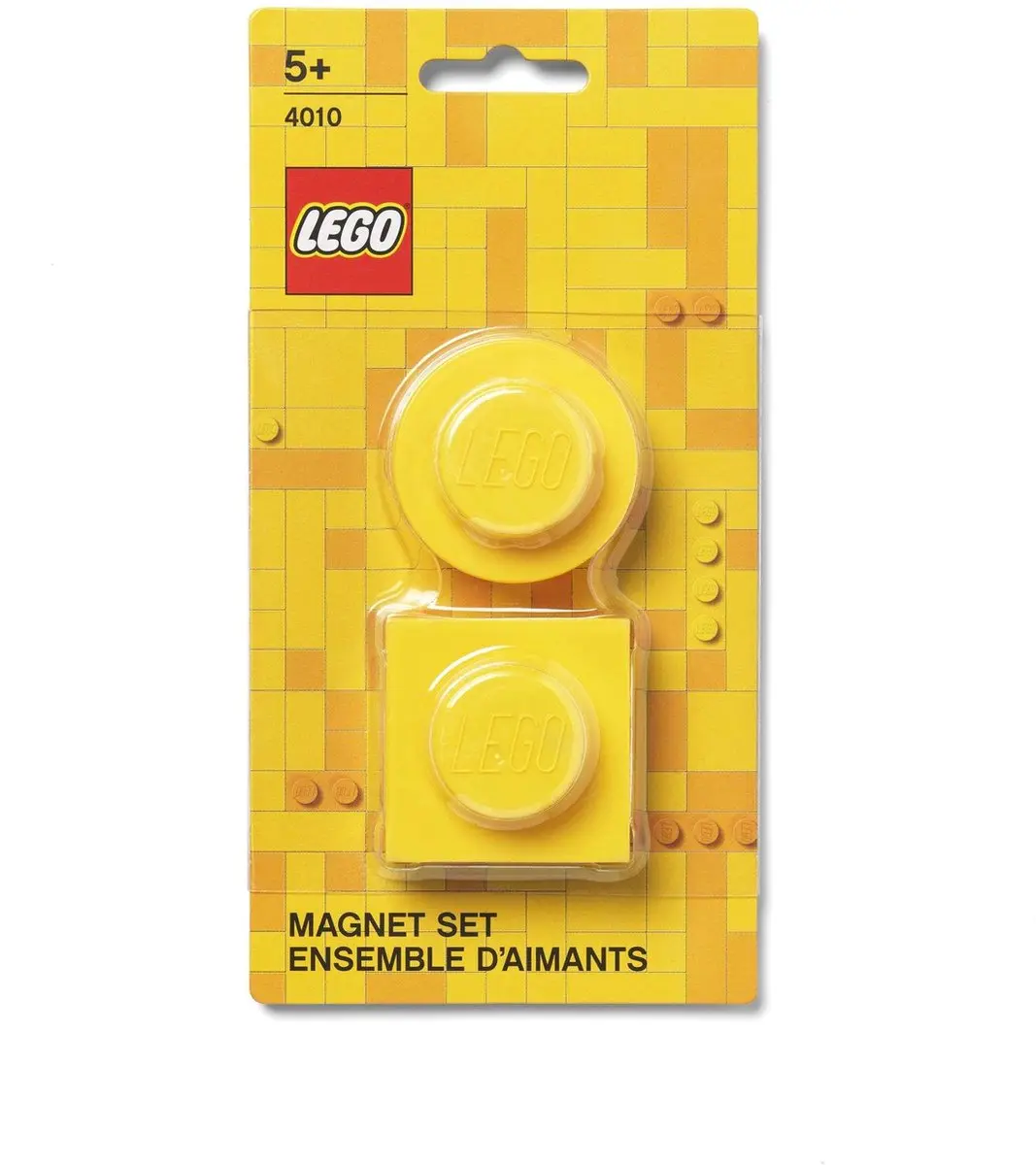 LEGO Magneetset 2 Stuks - Geel