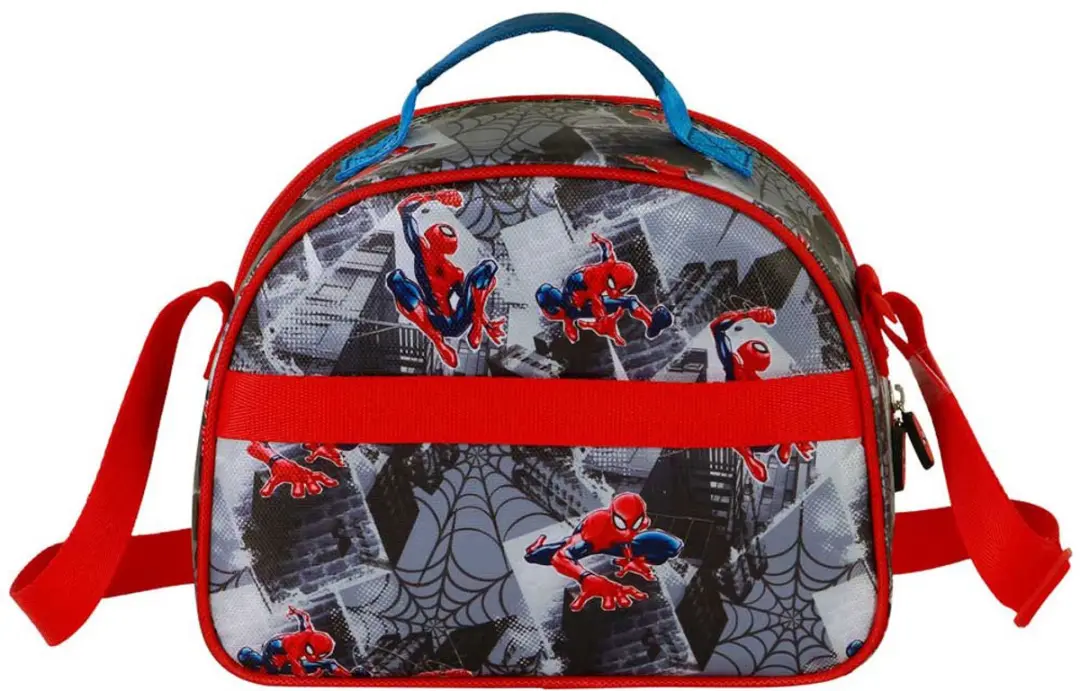 Snacktas Spider-Man Grijs 20 x 26 x 10 cm