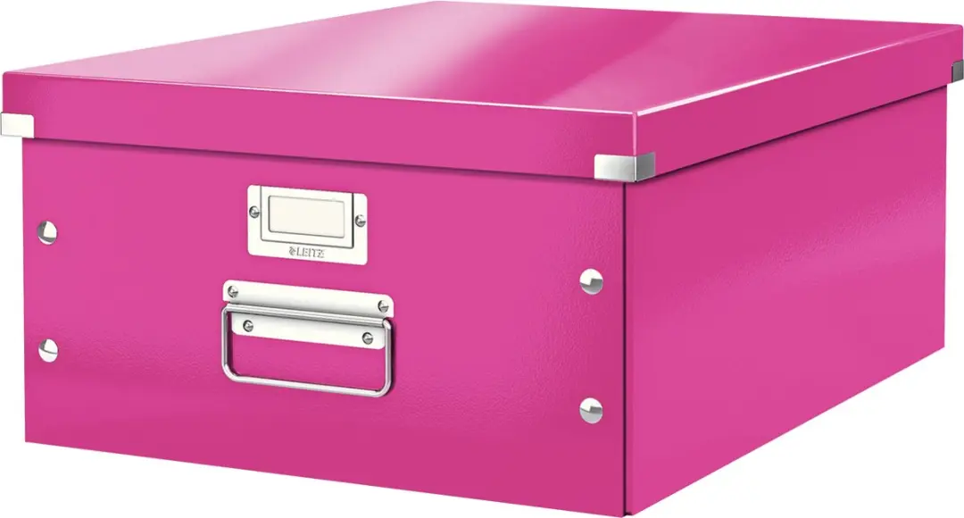 Leitz WOW Click & Store Grote Opbergdoos A3 Roze