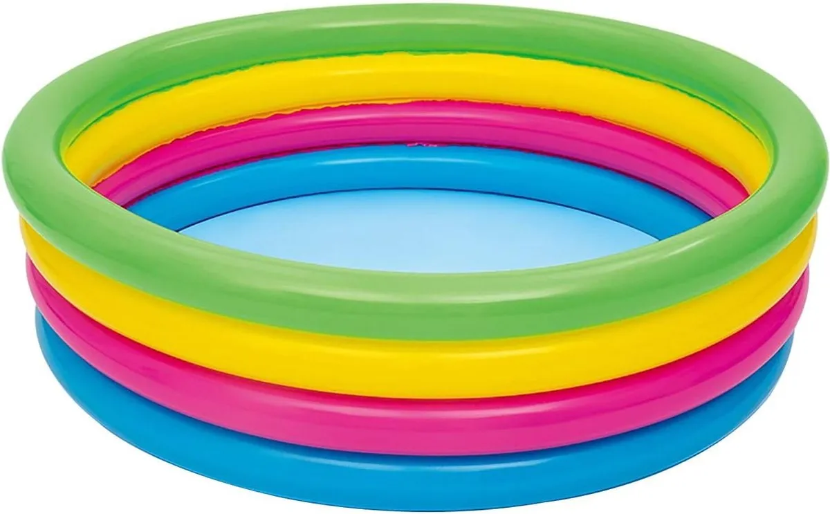 Intex Kinderbadje 51117 - 157x46cm Multicolor - afbeelding 2 van 4