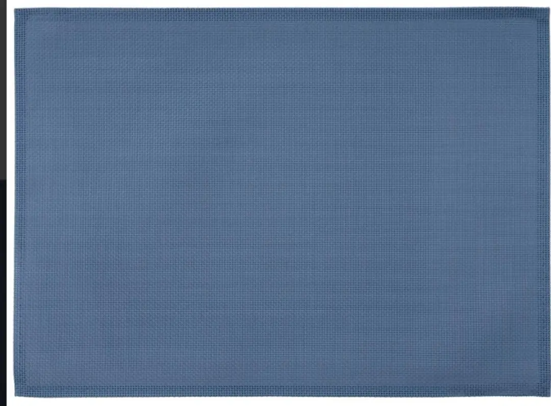 APS Placemat Fijne Band 45x33cm - 6 Stuks Lichtblauw