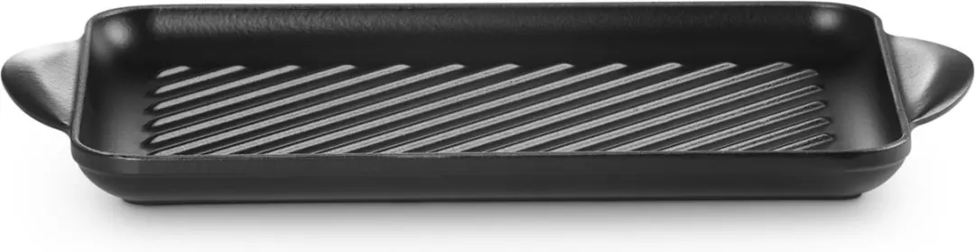 Le Creuset Grillplaat Tradition 32x22cm - Mat Zwart - afbeelding 6 van 6