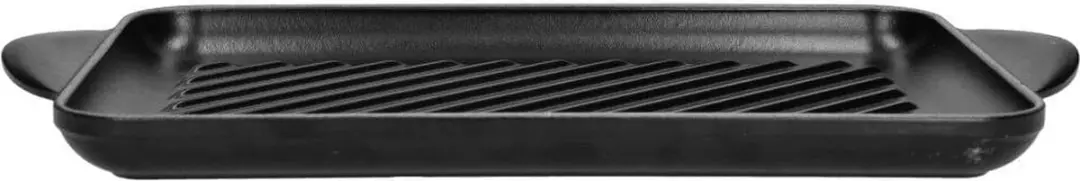 Le Creuset Grillplaat Tradition 32x22cm - Mat Zwart