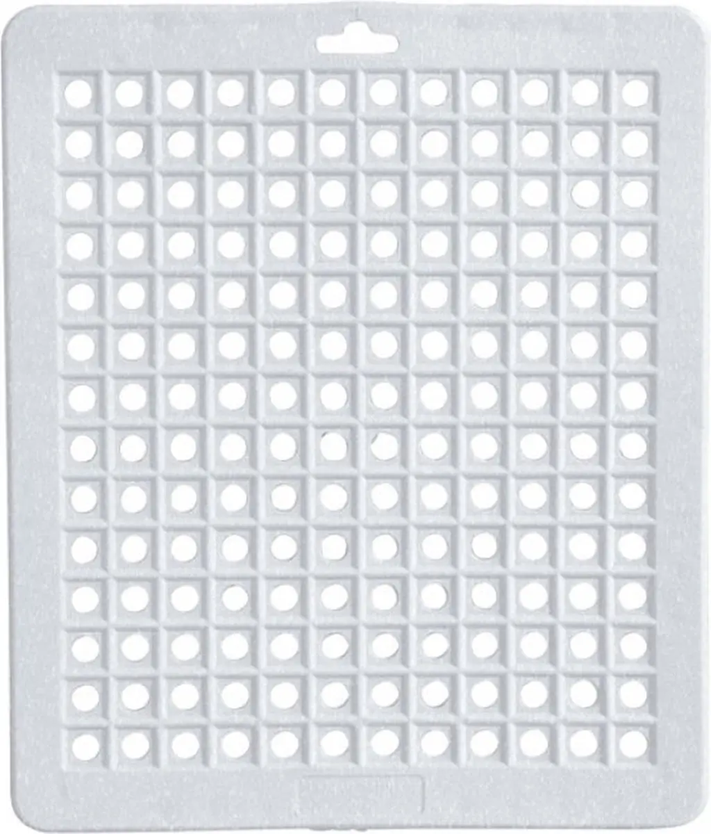 Metaltex Gootsteenmat 31,5x27cm - Wit