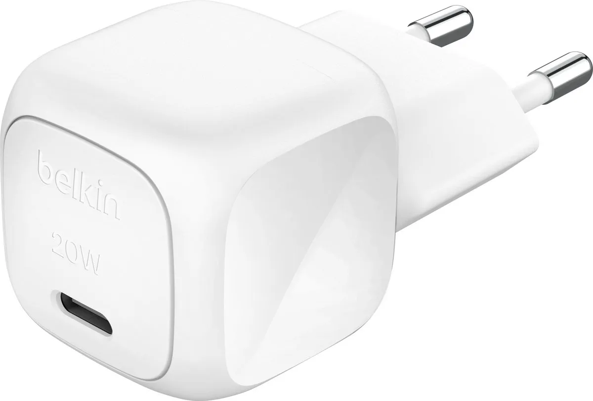Belkin USB-C Wandlader 20W WCA009KQ1MWH-B6 - Wit