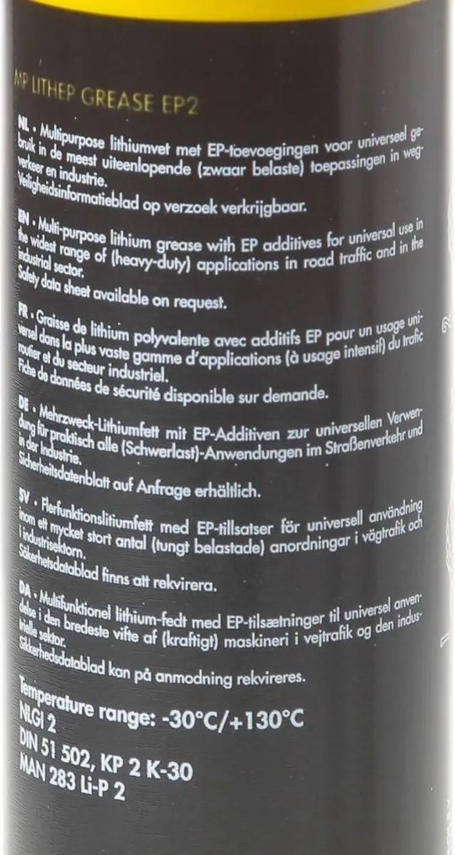 Kroon-Oil MP Lithep Grease EP 2 Vet 400g - Grijs - afbeelding 6 van 6