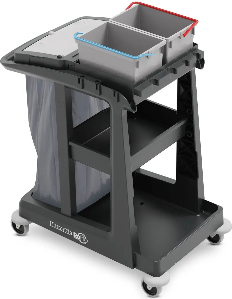 Numatic ReFlo ECO-Matic EM1 Werkwagen - Graphite