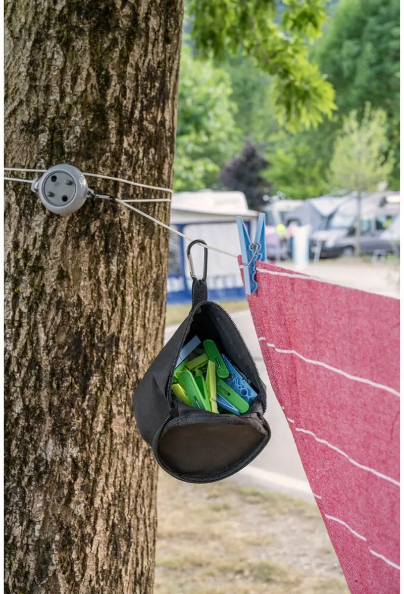 Lampa Wasknijpertas met Karabijnhaak 3L - Zwart