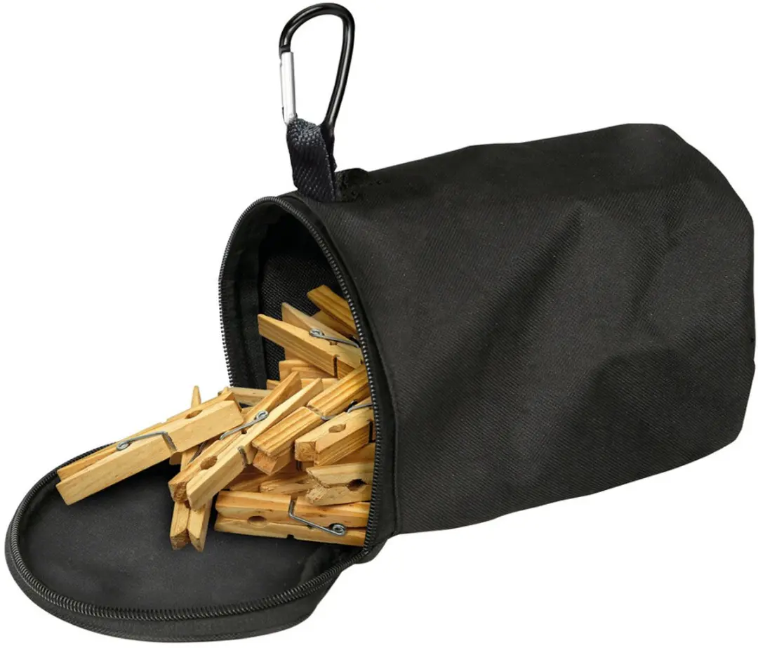 Lampa Wasknijpertas met Karabijnhaak 3L - Zwart