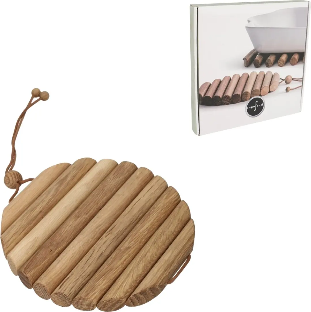 Sagaform Nature Trivet Uitschuifbare Onderzetter 19cm - Hout