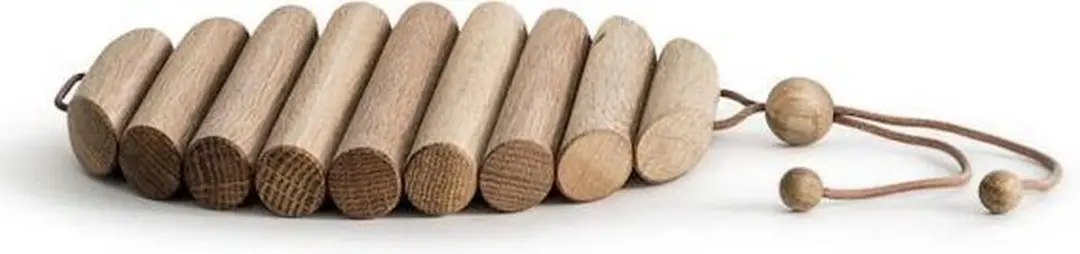 Sagaform Nature Trivet Uitschuifbare Onderzetter 19cm - Hout