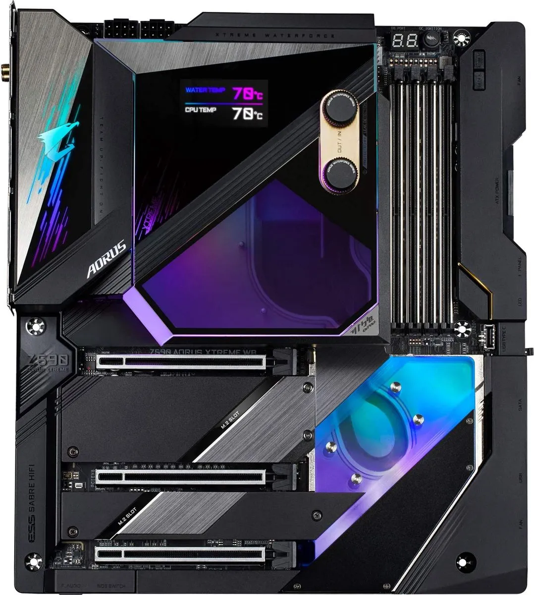 Gigabyte Z590 AORUS Xtreme Waterforce Moederbord