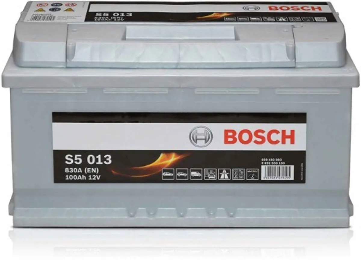 Bosch S5 013 12V Accu 100Ah 830A