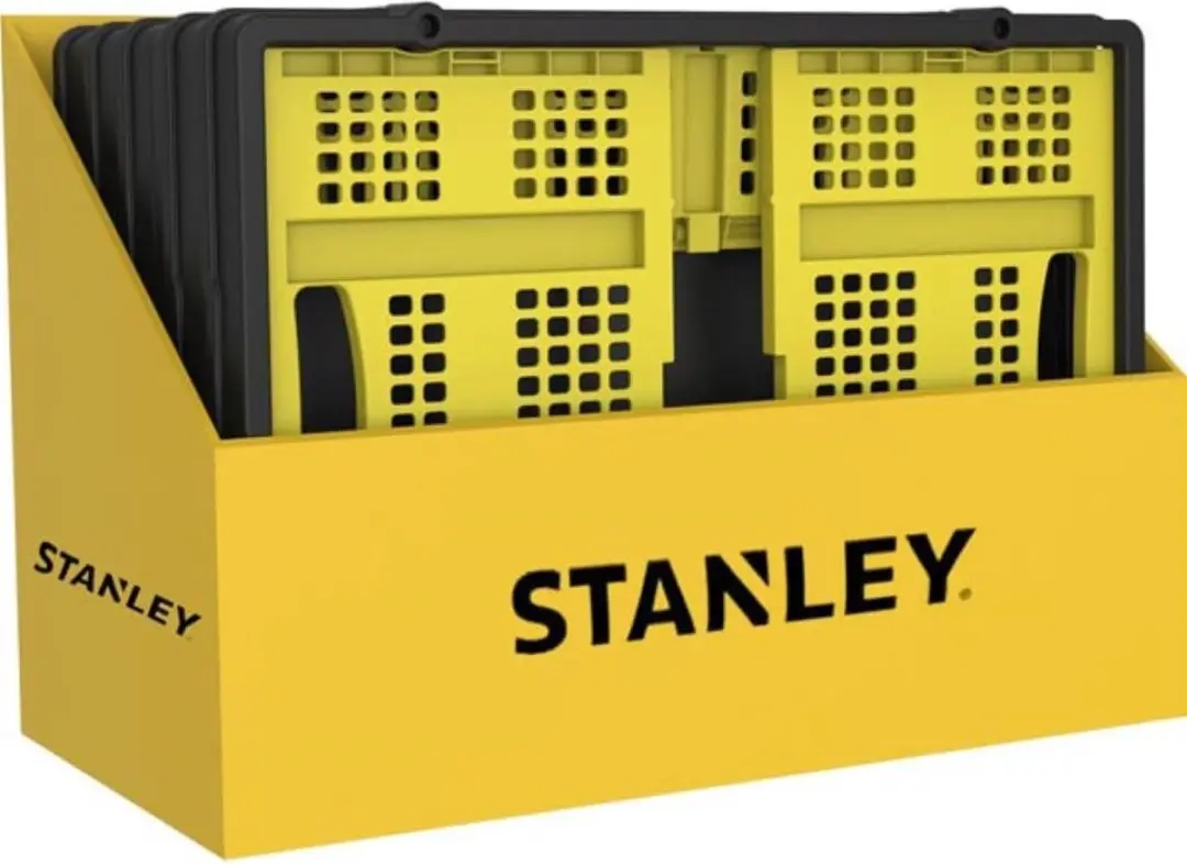 Stanley FT505 Vouwkrat - 50L - Zwart/Geel