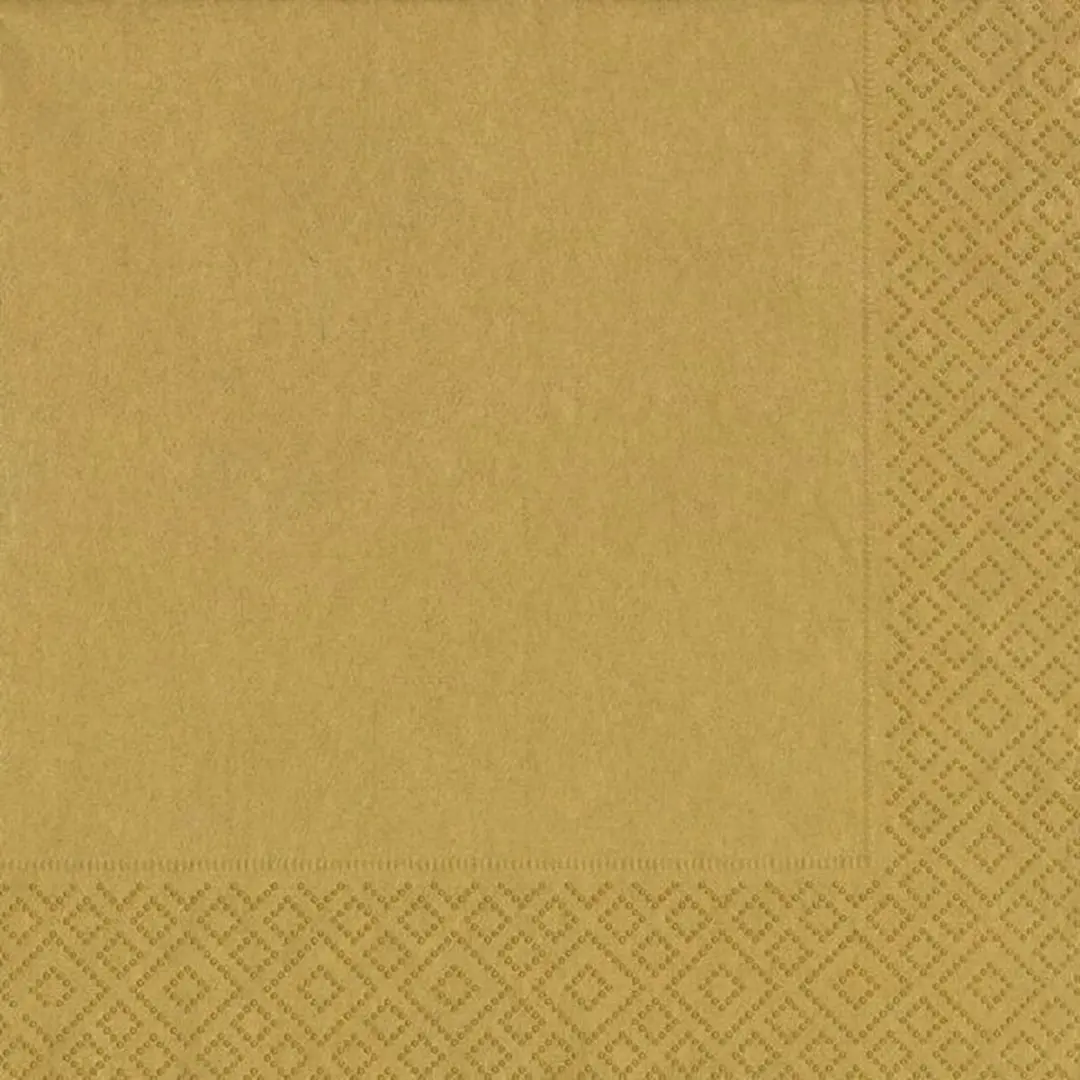Duni Gouden Tafelservetten 33x33cm