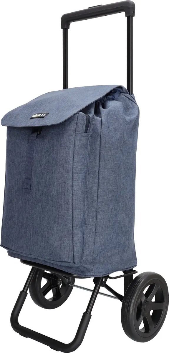 Beagles Shop & Go Boodschappenwagen Opvouwbaar 40L