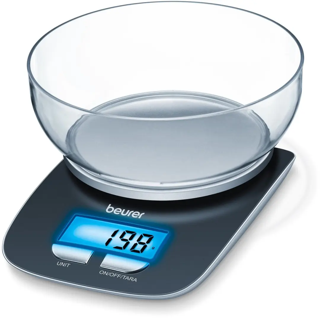 Beurer KS 25 Digitale Keukenweegschaal 3kg - Zwart