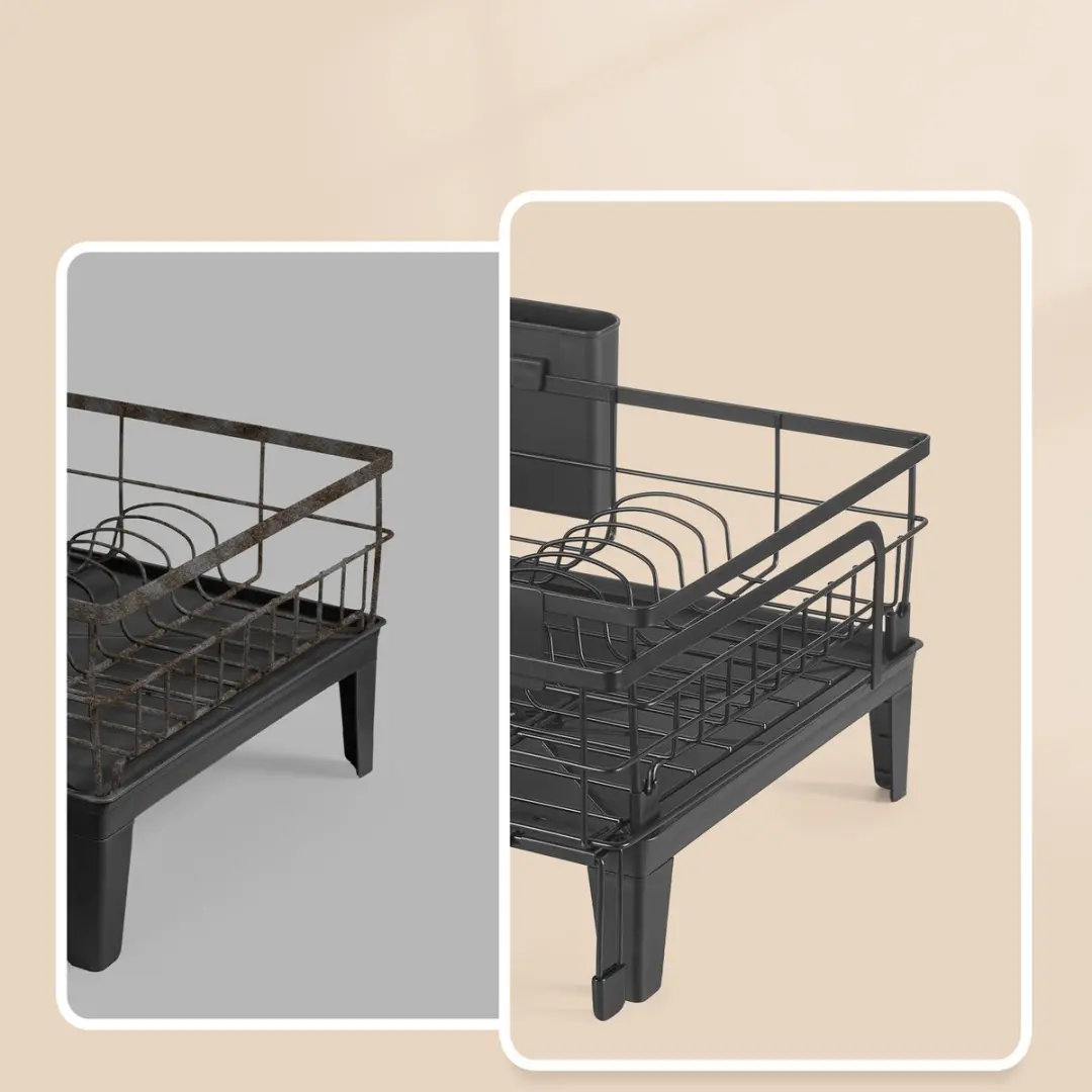 Songmics KCS552B01 Afdruiprek - Zwart
