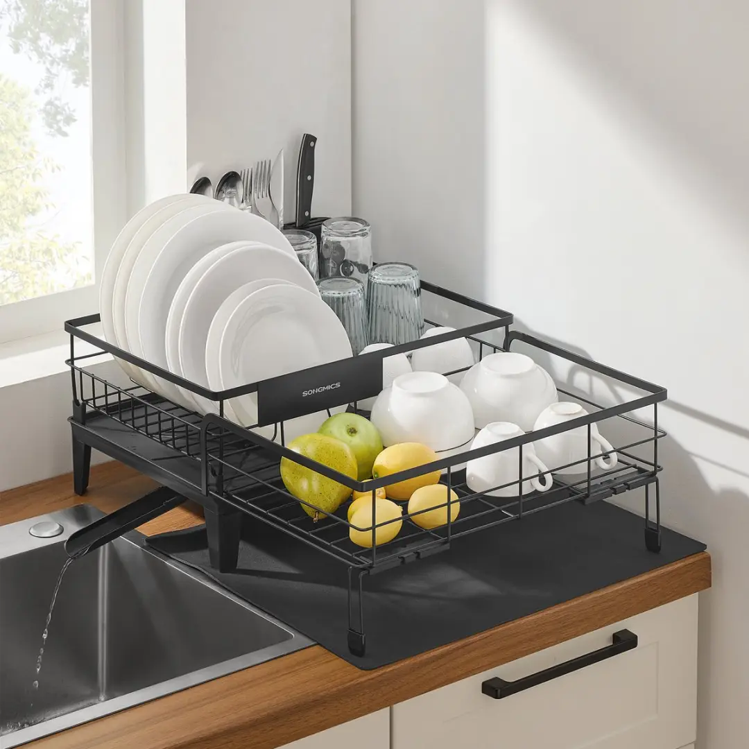Songmics KCS552B01 Afdruiprek - Zwart