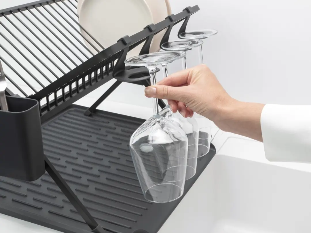 Brabantia SinkSide Afdruiprek 139482 - Inklapbaar - Bestekhouder - Dark Grey - afbeelding 6 van 6