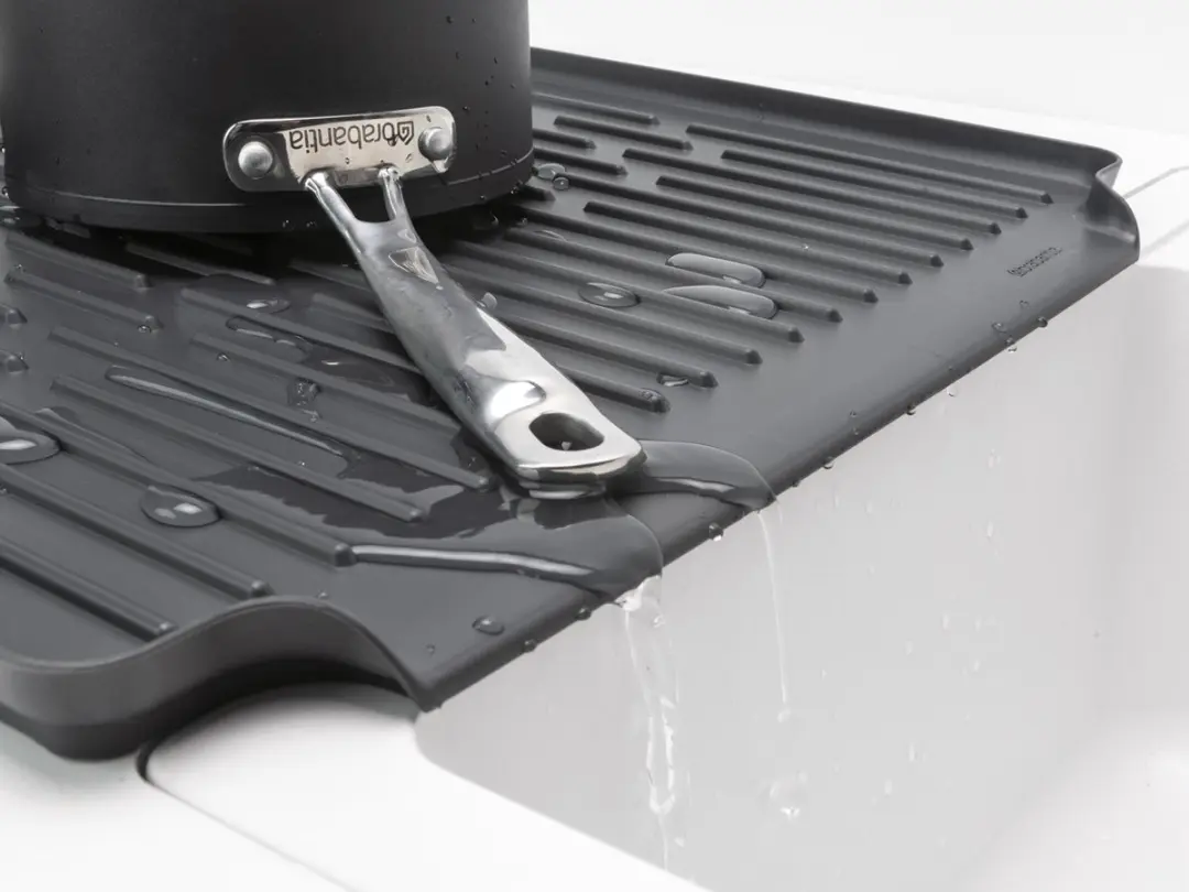Brabantia SinkSide Afdruiprek 139482 - Inklapbaar - Bestekhouder - Dark Grey