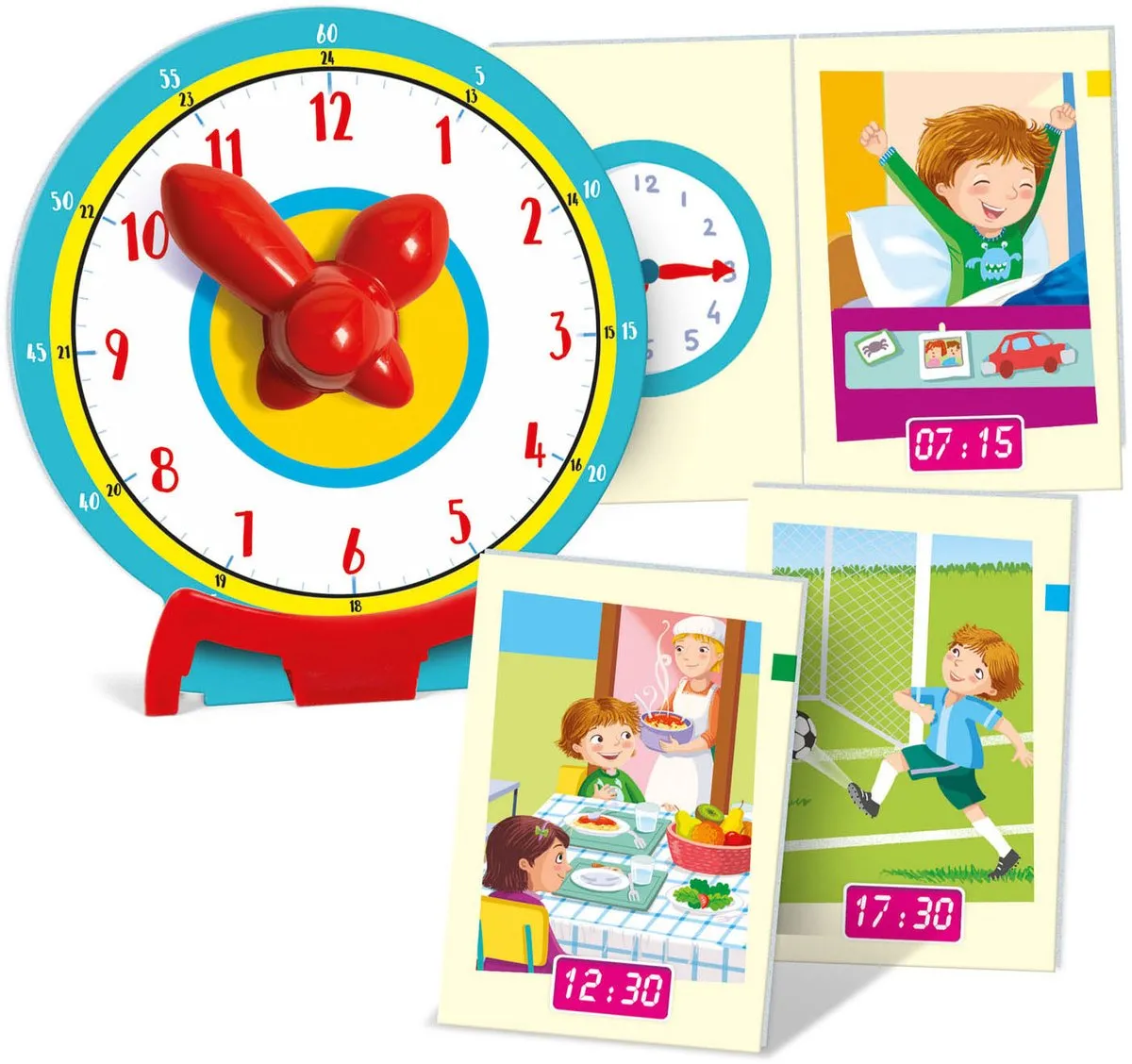 Clementoni Leren Klokkijken Puzzel 14-delig - Educatief Speelgoed