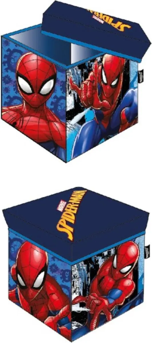 Pokémon Spiderman Opbergdoos - Stoel 30cm - Blauw
