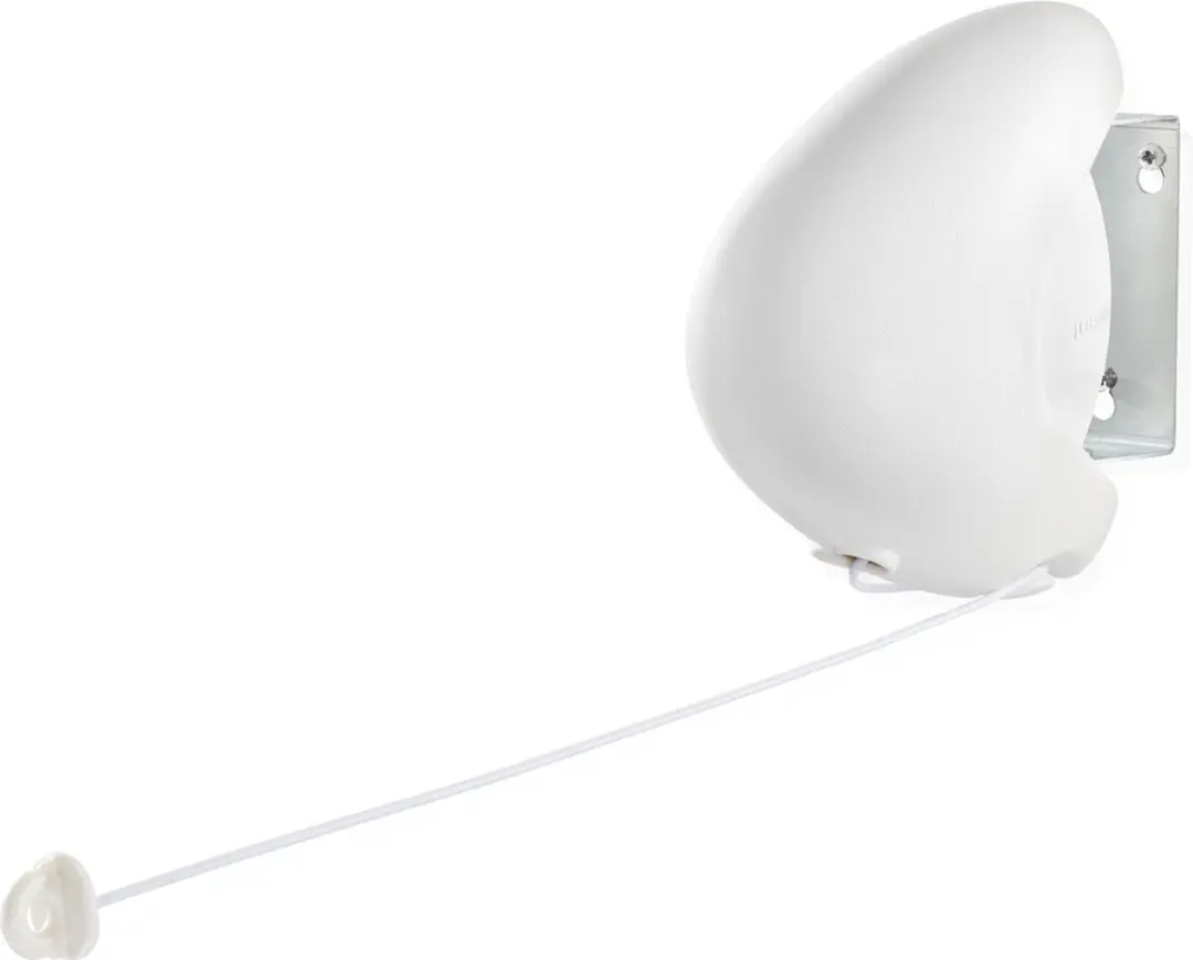 Leifheit Rollfix Single 80 Longline Wanddrooglijn 8m - wit