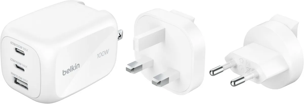 Belkin WCH016hqWH GaN Wandlader 100W