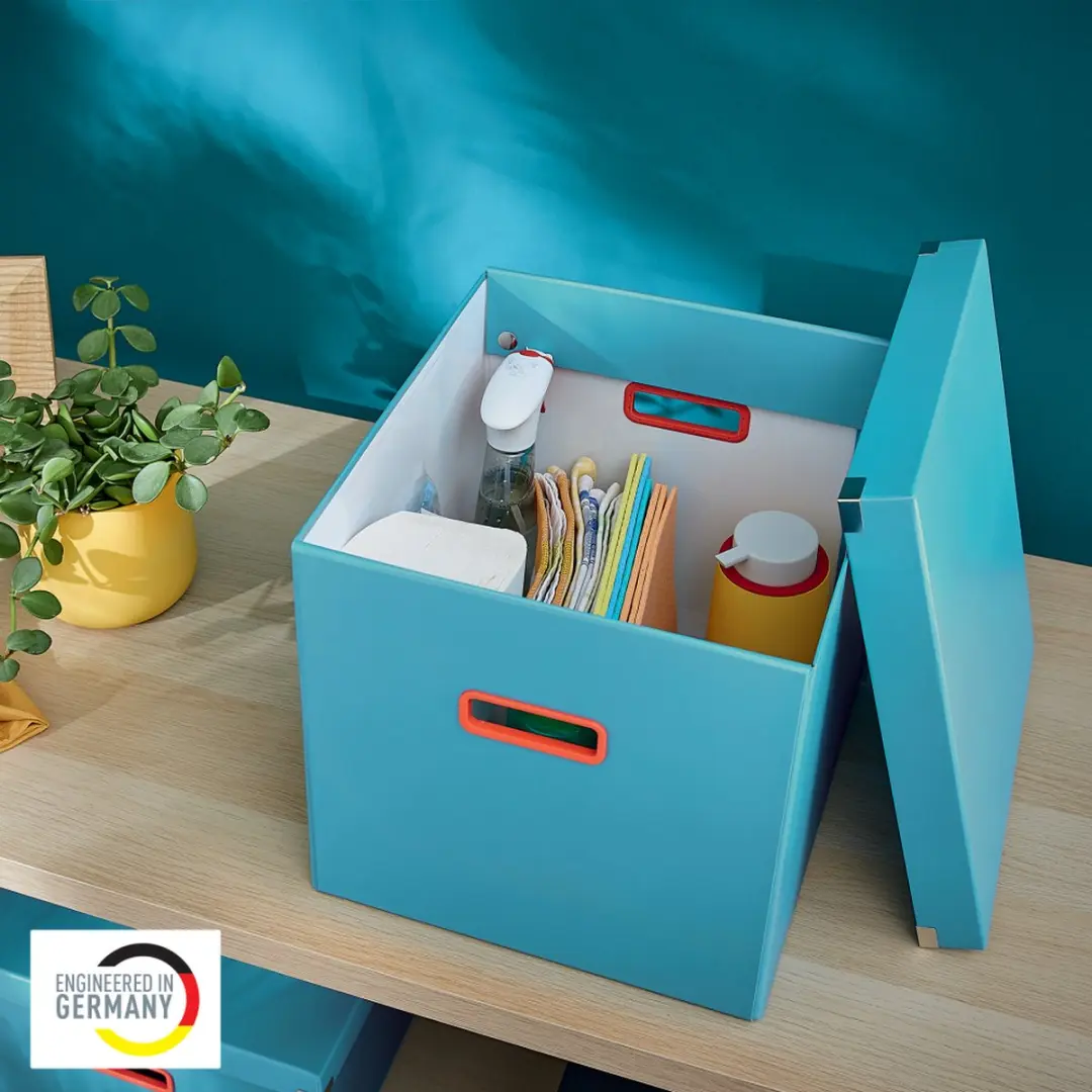 Leitz Click & Store Opbergdoos 30L - 32x31x36cm Sereen Blauw