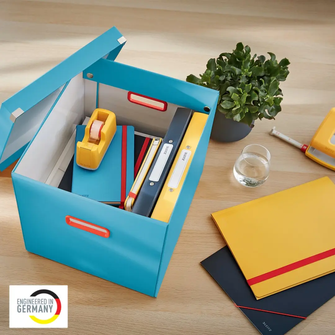 Leitz Click & Store Opbergdoos 30L - 32x31x36cm Sereen Blauw - afbeelding 6 van 6