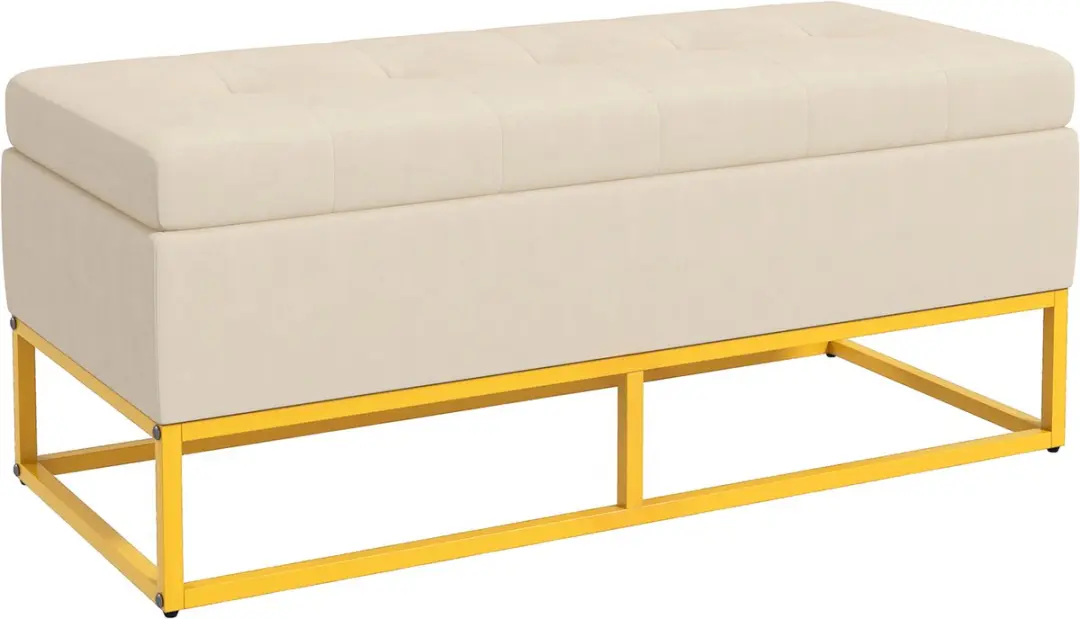 Homcom Sitzbank Beige