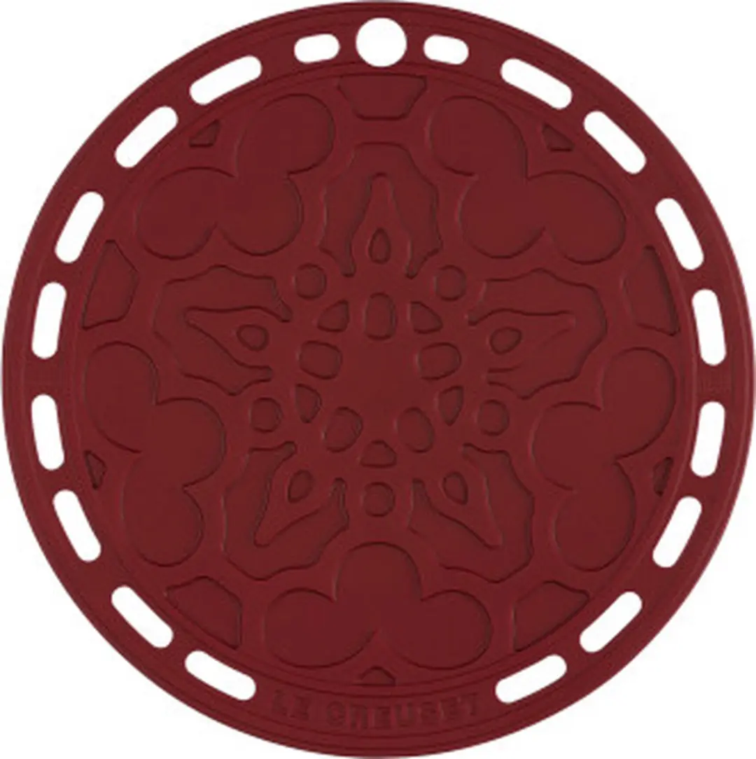 Le Creuset Siliconen Onderzetter Garnet