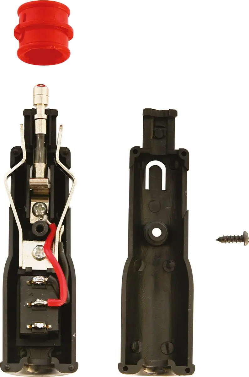Carpoint Aanstekerplug Aan/Uit Schakelaar 12V 8A - Zwart