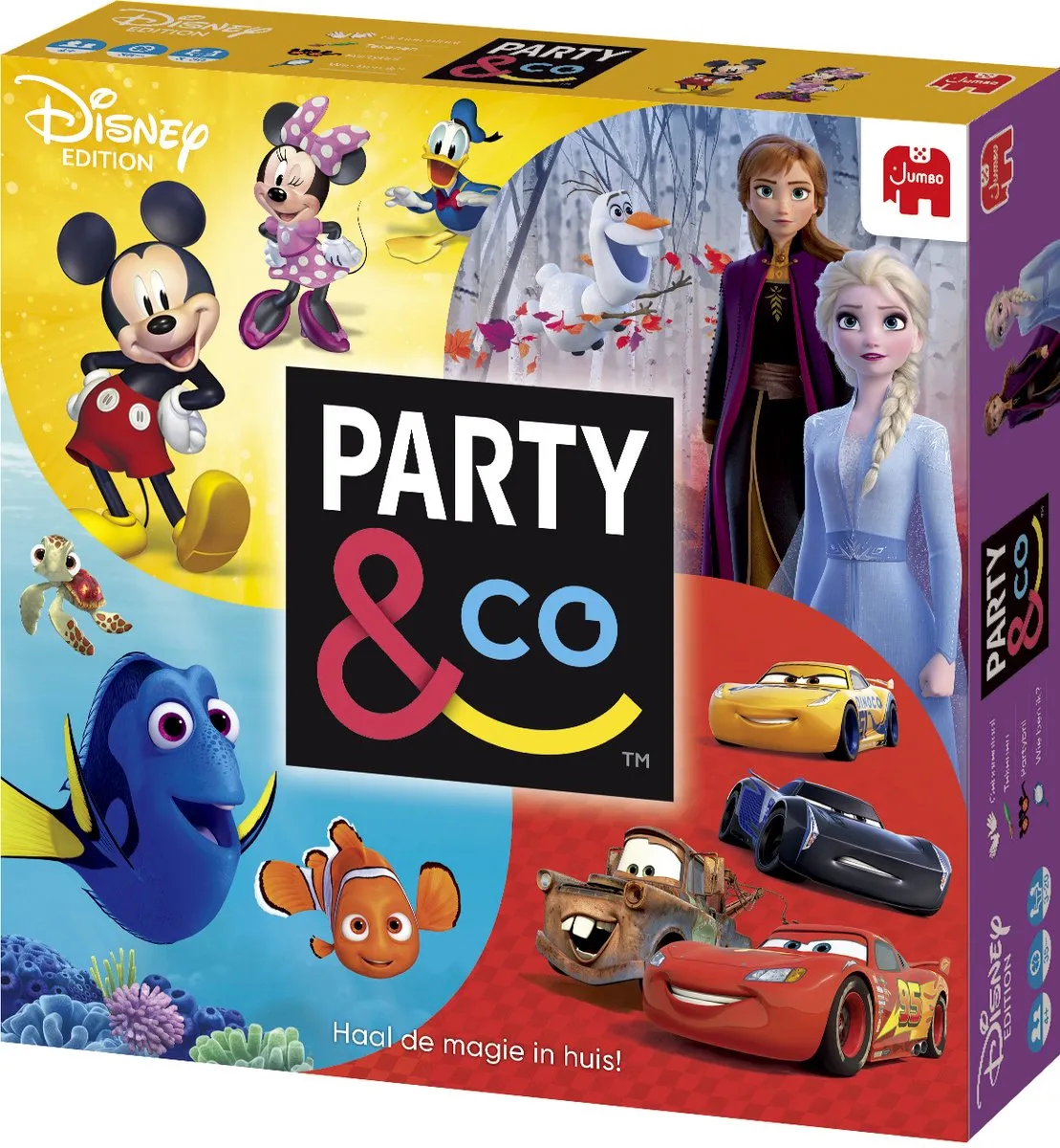 Jumbo Disney Party & Co Bordspel - 2-20 Spelers