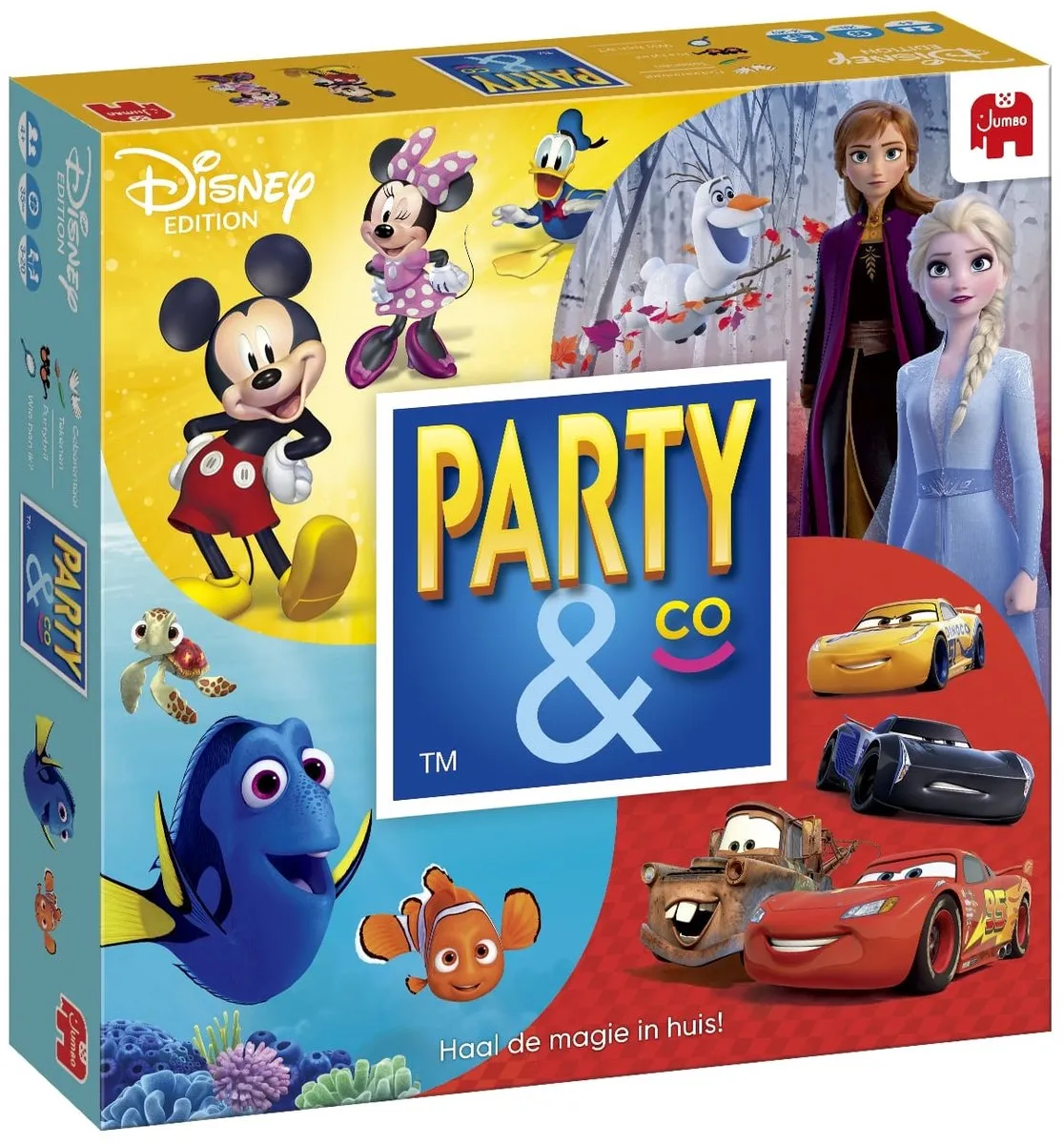 Jumbo Disney Party & Co Bordspel - 2-20 Spelers