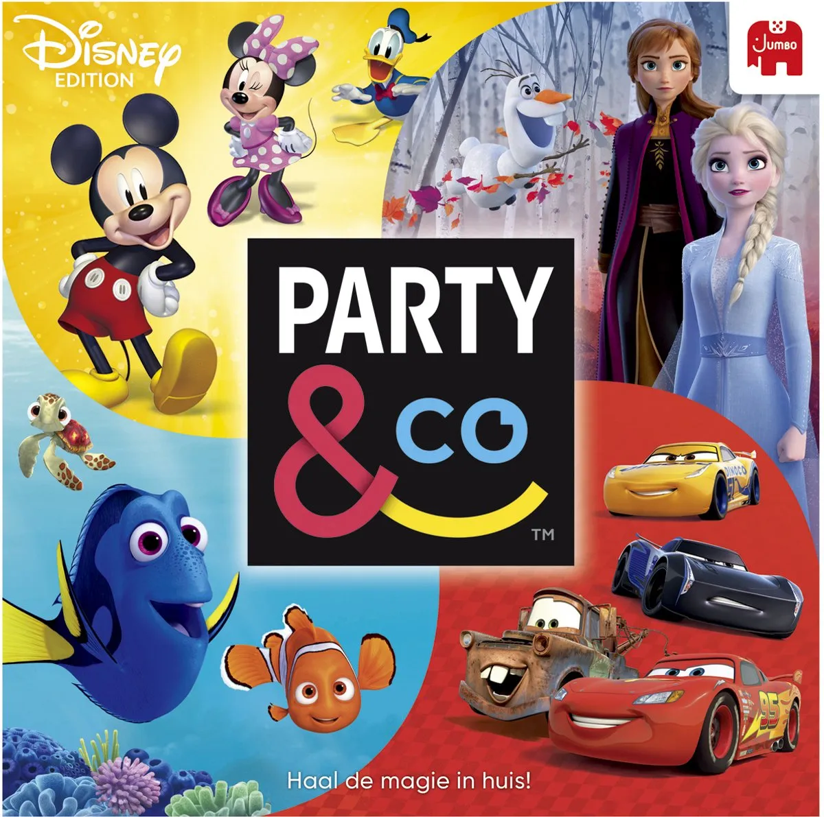 Jumbo Disney Party & Co Bordspel - 2-20 Spelers