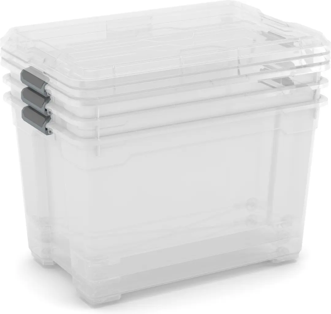 KIS Moover Opbergbox XL 60L - Transparant