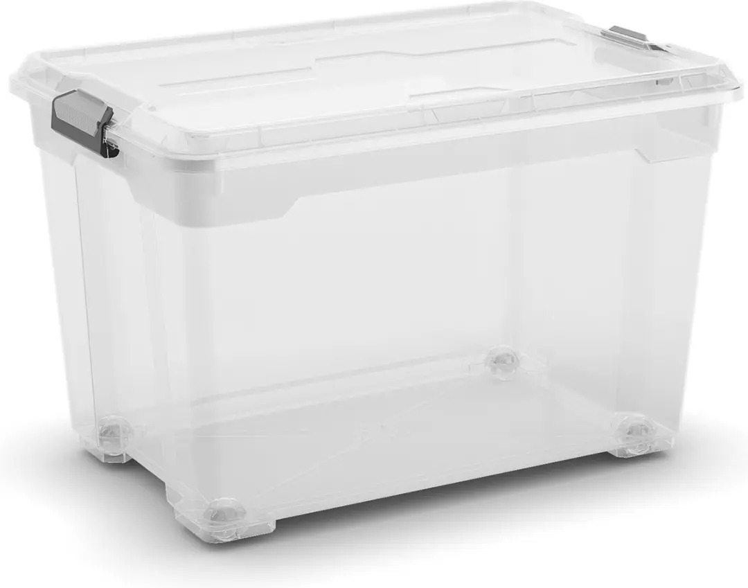 KIS Moover Opbergbox XL 60L - Transparant - afbeelding 6 van 6