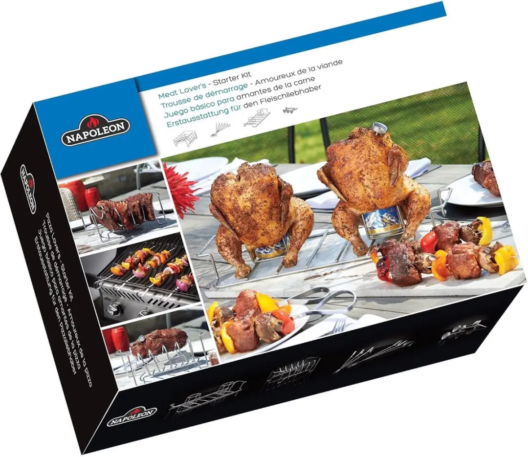 Napoleon Meat Lovers Starterkit 90001 - RVS