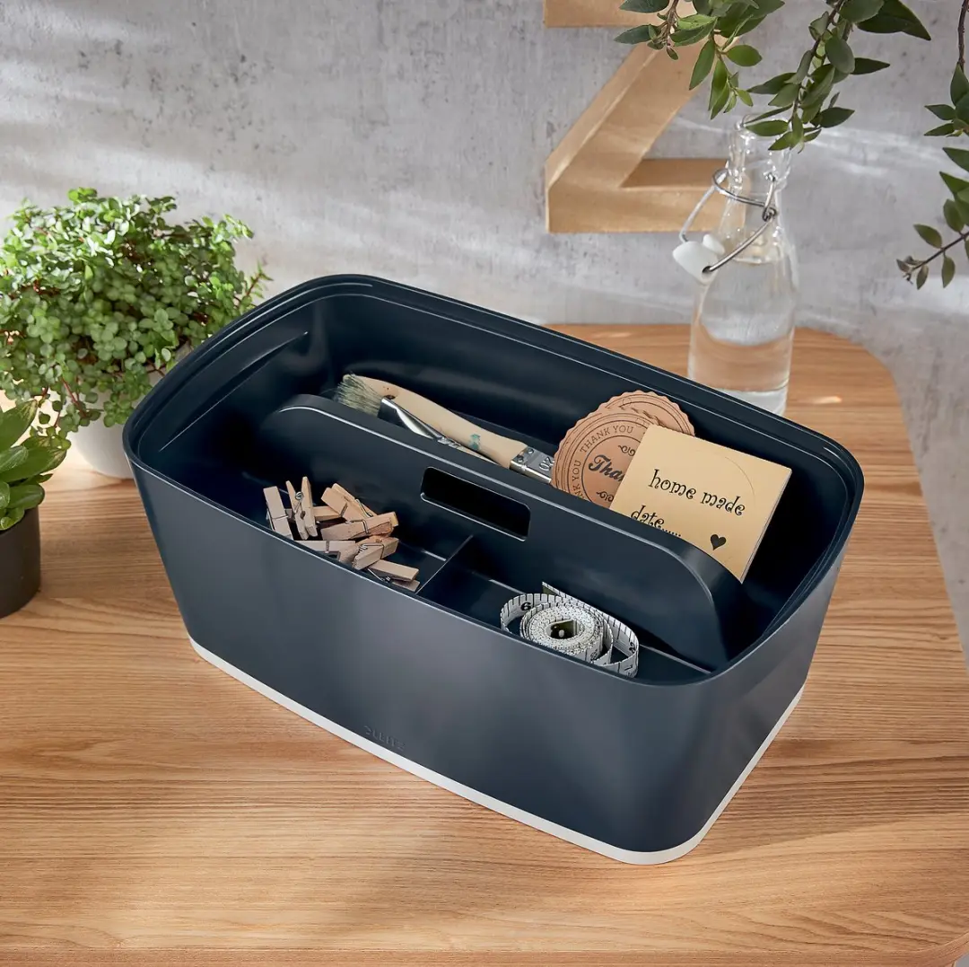 Leitz My Box Cosy Inzet DIN A5 - 5L - 3 Vakken - Grijs