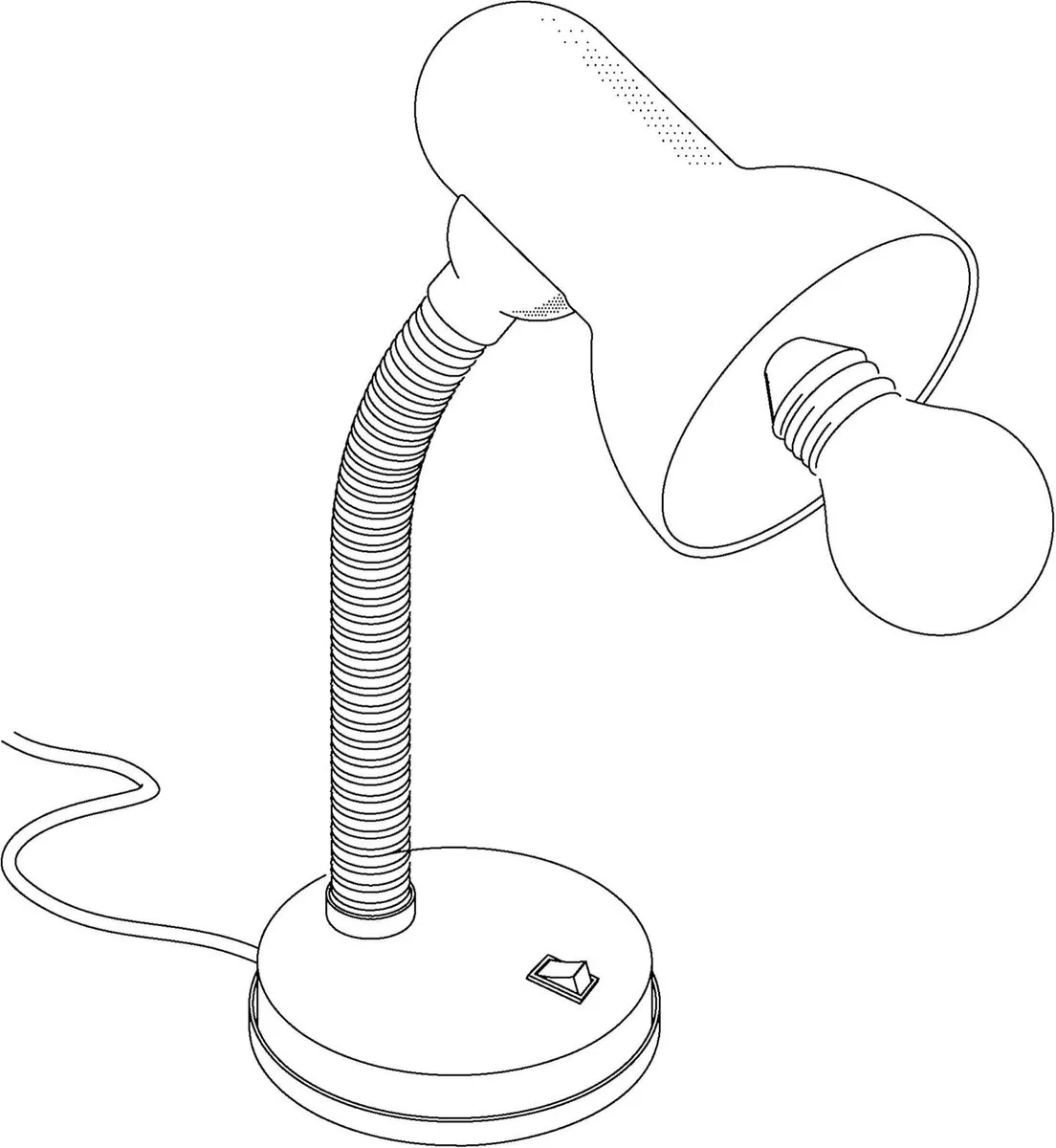 Eglo Bureaulamp - Zilver - afbeelding 2 van 3