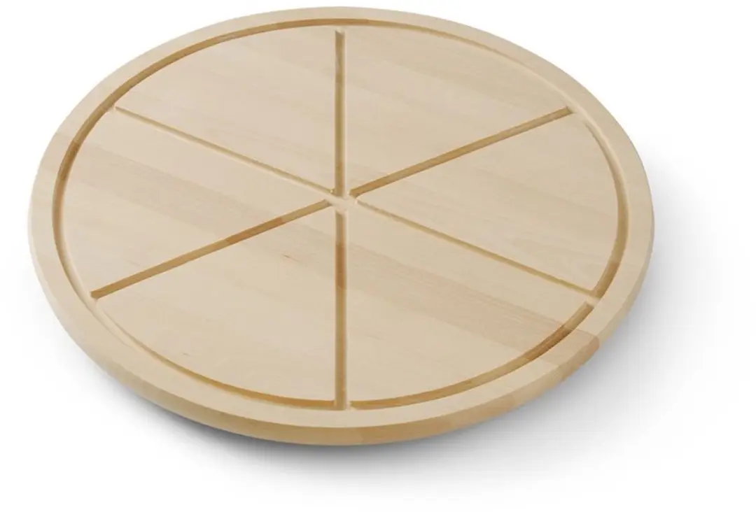 HENDI Ronde Pizzaplank Beukenhout Ø50cm